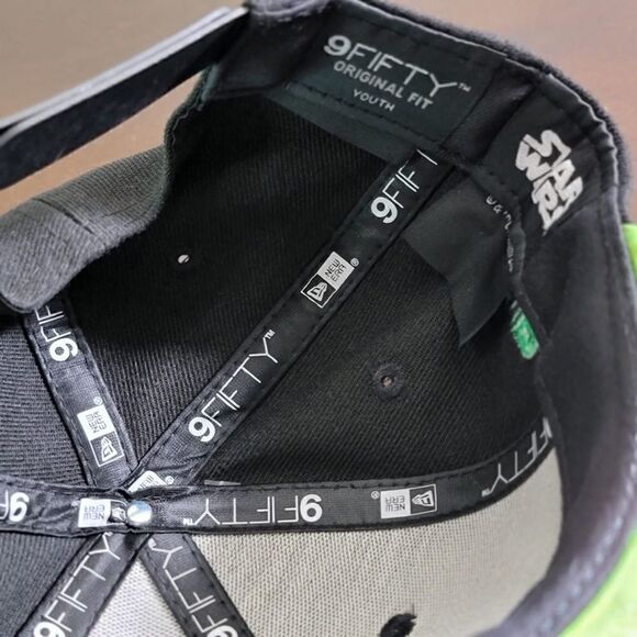 New Era X Star Wars Rogue One Death Trooper Darth Vader Hat Black Green SnapBack - Picture 7 of 12
